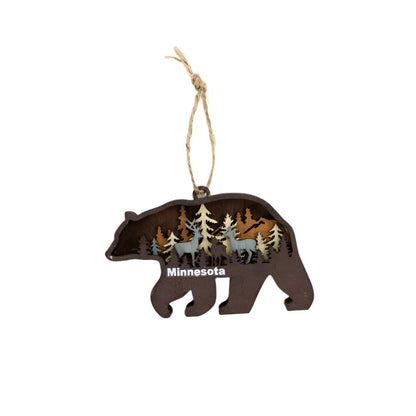 Minnesota Wild Bear Ornament