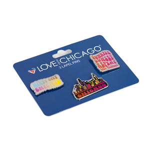 Chicago Retro 3-Pin Set