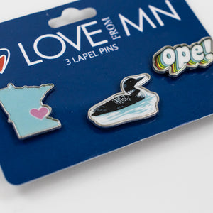 Minnesota Icon Pin Set
