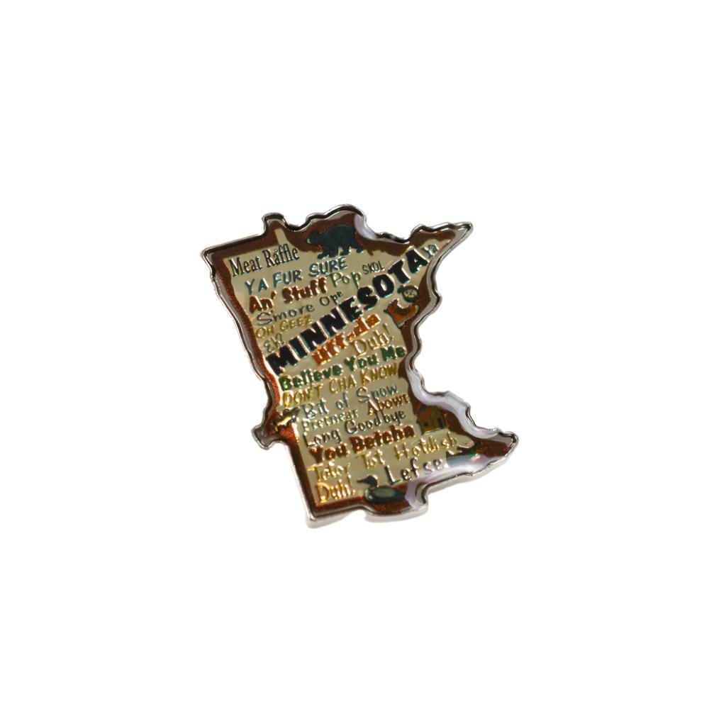 Minnesota Saying Pin - Love From USA