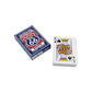 Playing cards with King of Spades and Route 66 box on a white background
