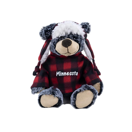 Cuddle Me Plaid Bear Plush