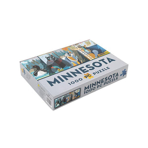 Minnesota Northwood 1000 Piece Puzzle - Love From USA