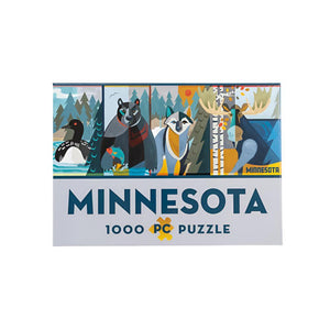 Minnesota Northwood 1000 Piece Puzzle - Love From USA
