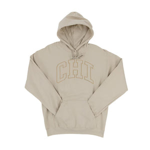 Chicago Arched Outline Hoodie - Love From USA