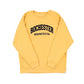 Yellow sweatshirt with 'Rochester Minnesota' text on a white background