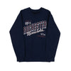 Rochester Minnesota Up Blocker Crewneck Sweatshirt - NAVY