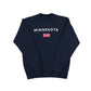 Minnesota Flag Emblem Crew Neck Sweatshirt