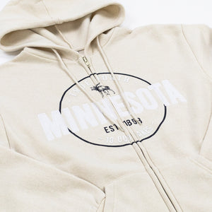 Minnesota True North Zip Up Hoodie