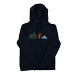 Neon Chicago Icons Hoodie - Love From USA