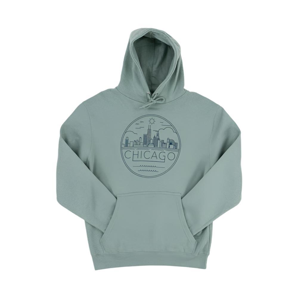 Chicago Circle Skyline Hoodie - Love From USA