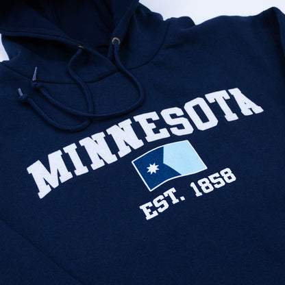 Minnesota New Flag Hoodie