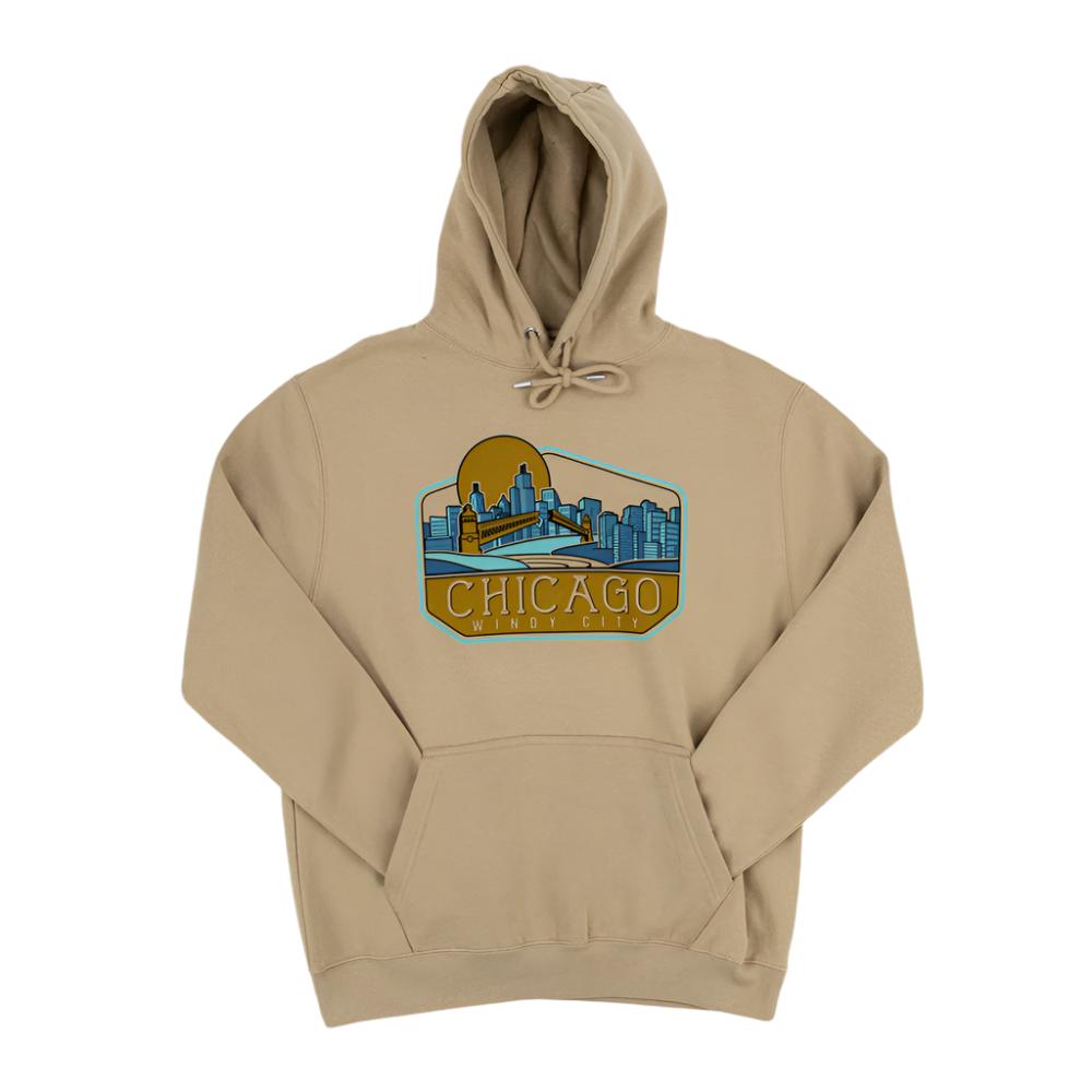 The Open Chicago Skyline Hoodie