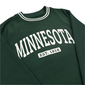 Minnesota Collegiate Striped Sweatshirt