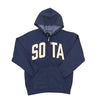 SOTA Arched Full Zip Hoodie - NAVY