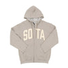 SOTA Arched Full Zip Hoodie - SAND