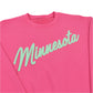 Minnesota Bright Script Font Sweatshirt