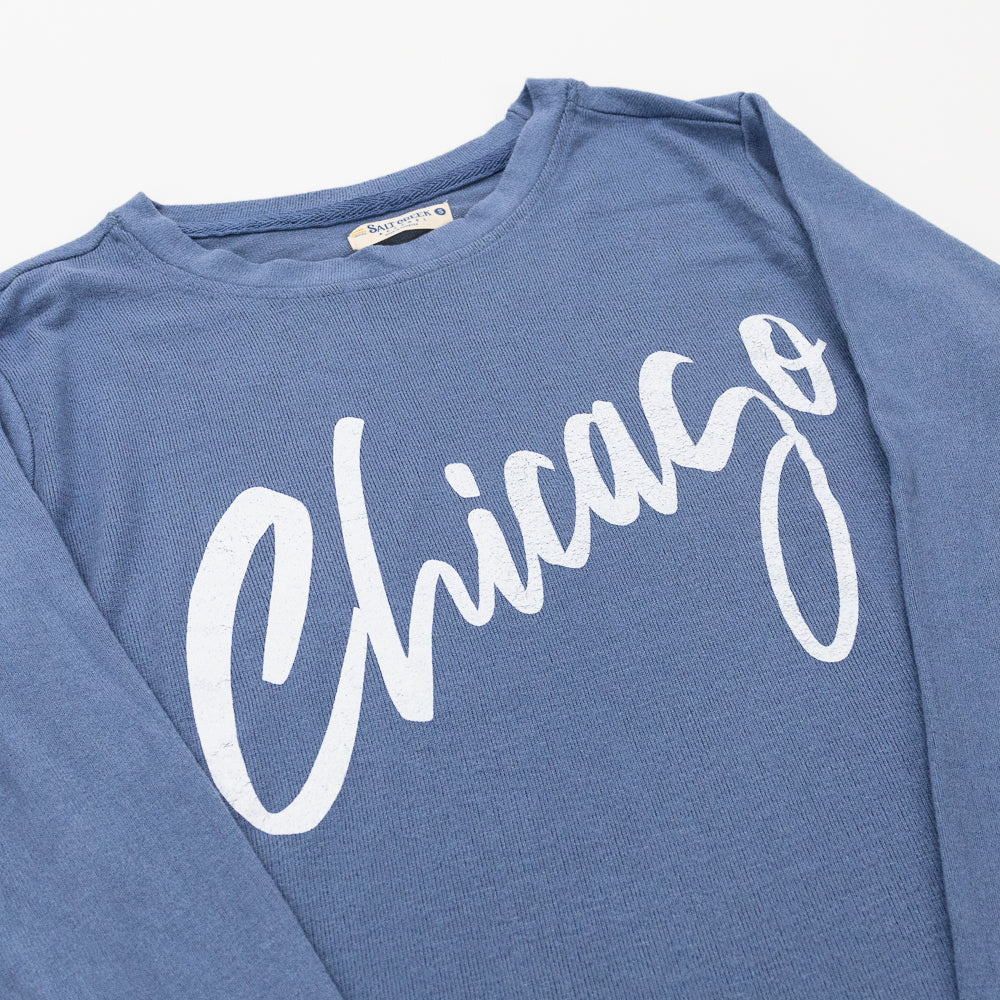 Calligraphy Chicago Crewneck