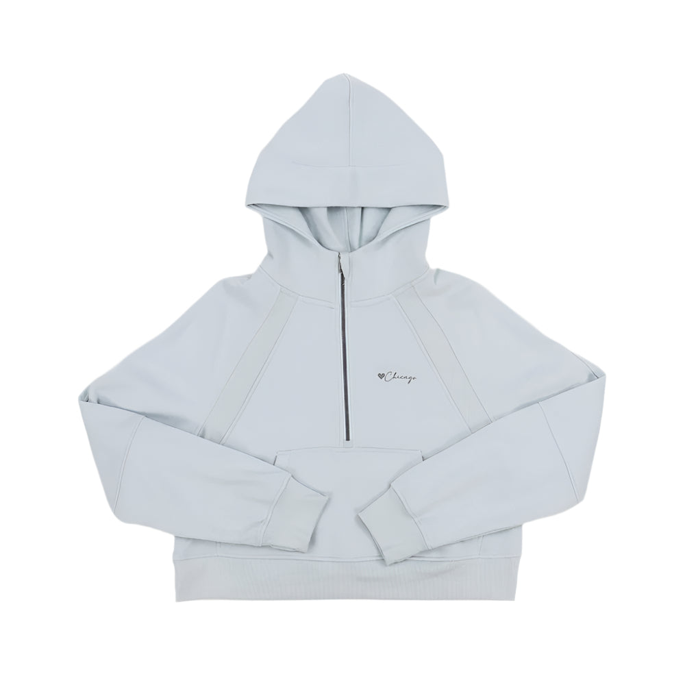 I Love Chicago Scuba Quarter Zip