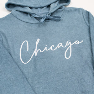 Chicago Bamboo Hooded Coverup