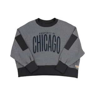 Property of Chicago Cropped Sweatshirt