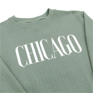 Chicago Herringbone Sweatshirt