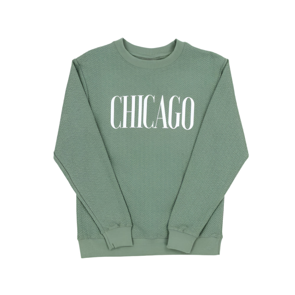 Chicago Herringbone Sweatshirt