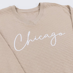Chicago Quilted V-Neck