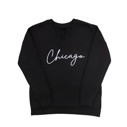 Chicago Quilted V-Neck