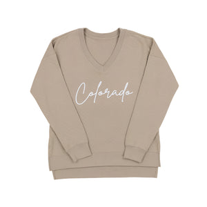 Colorado Quilted V-Neck