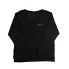 Denver Cozy V-Neck Sweatshirt - BLACK