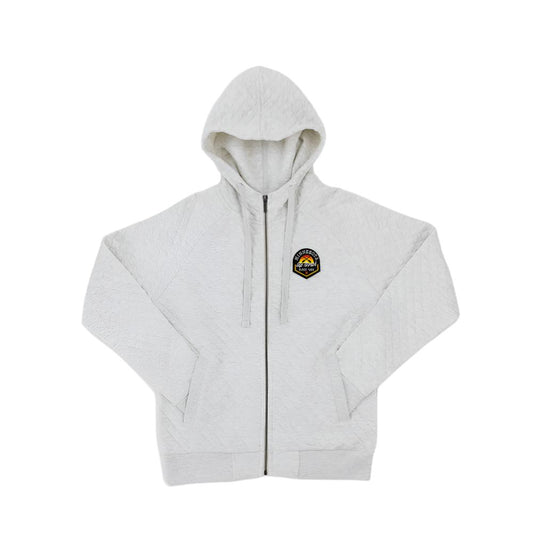 Minnesota Quilted Full Zipper Hoodie - Love From USA