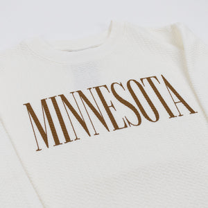 Minnesota Herringbone Crew
