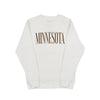Minnesota Herringbone Crew - Pearl