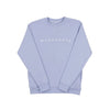 Women's Minnesota Small Letters Sweatshirt - PASTEL PERI