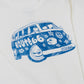 White sweatshirt with blue 'Route 66' and 'Chicago' graphic on a white background