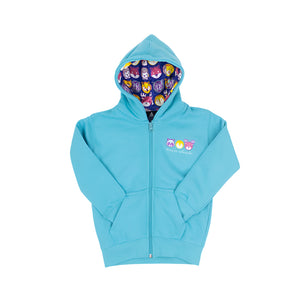 Toddler Denver Colorado Bright Animals Zip Up Hoodie
