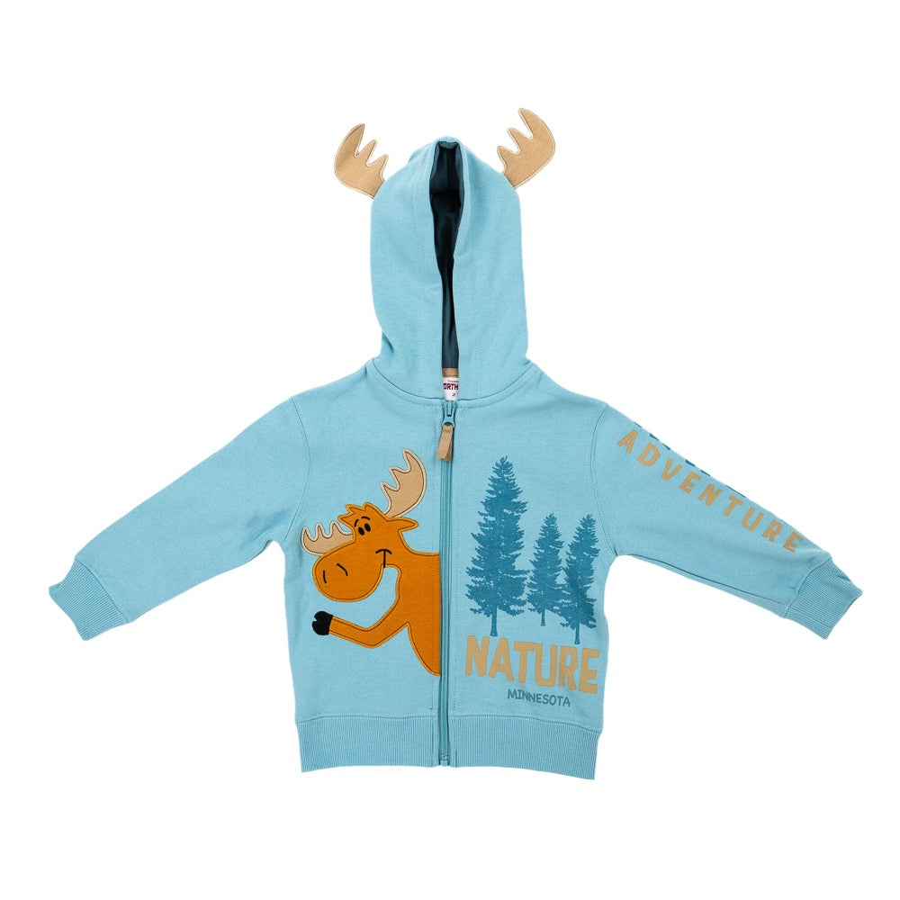 Adventure Moose Horn Hoodie