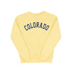Youth Colorado Est 1876 Sweatshirt - BANANA YELLOW