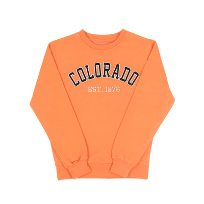 Youth Colorado Est 1876 Sweatshirt