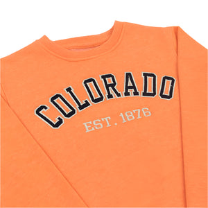 Youth Colorado Est 1876 Sweatshirt