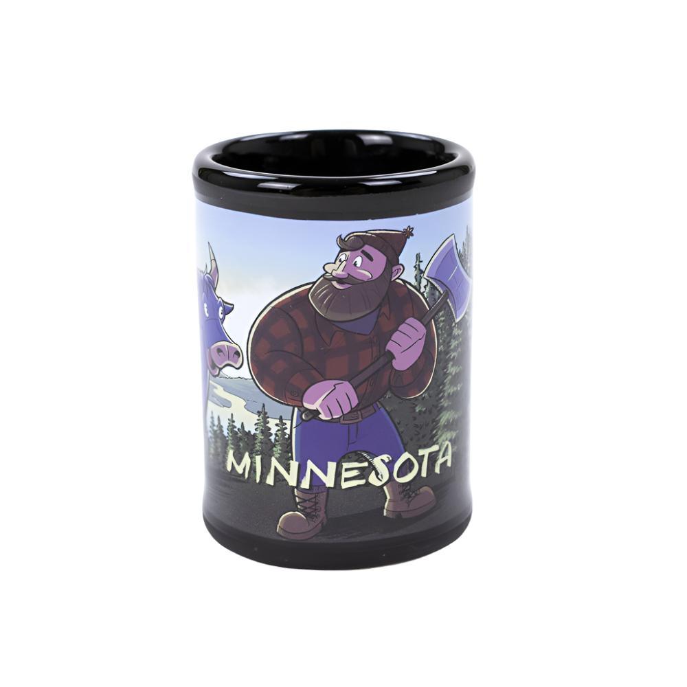 Paul and Babe Rim Shot Glass - Love From USA