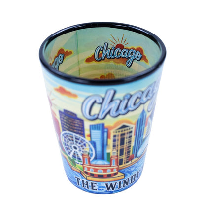 Welcome To Chicago Shot Glass