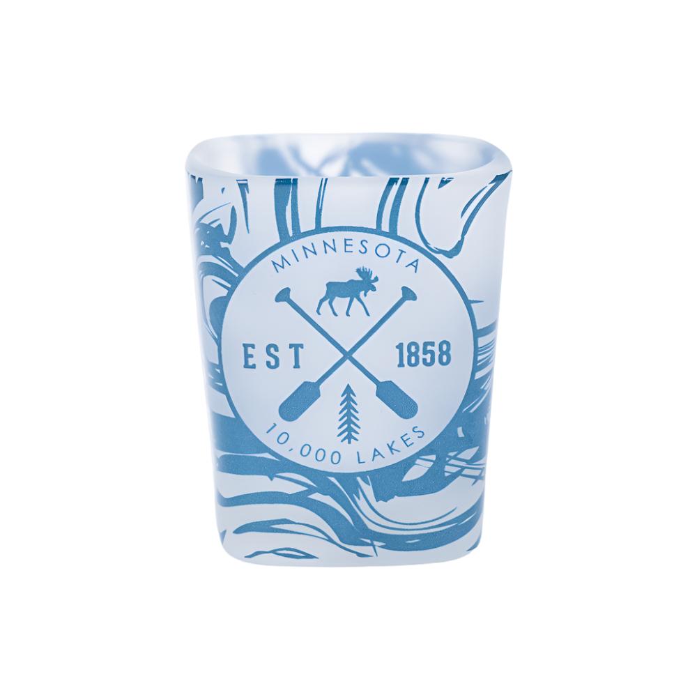 Minnesota Marble Blue Shot Glass