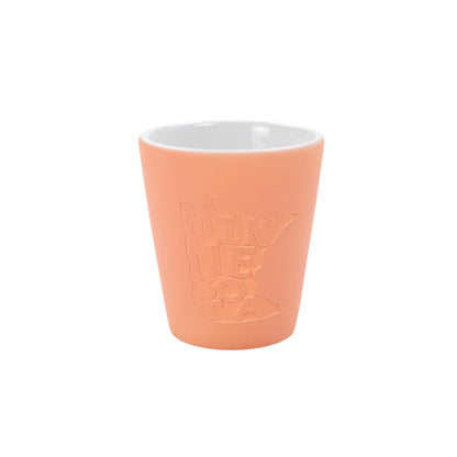 Minnesota Coral State Shot Glass