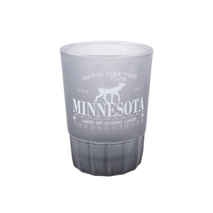 Frosted Moose Shot Glass - Love From USA