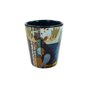 Shot In The Northwood Bear Glass - Love From USA