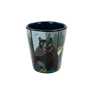 Shot In The Northwood Bear Glass - Love From USA