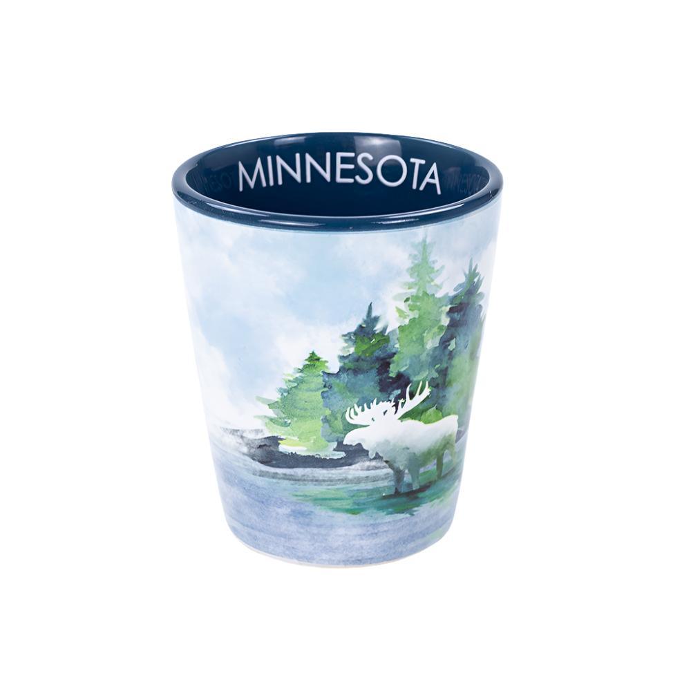 Watercolor Moose Shot Glass - Love From USA