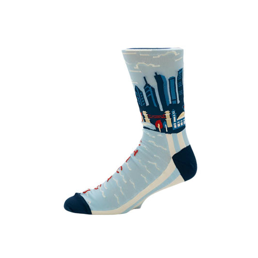 Windy City Lake Michigan Socks